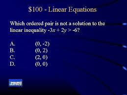 Linear Functions Linear Equations