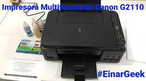 Canon pixma g2100 setup wireless, manual instructions and scanner driver download for windows, linux mac, the new pixma g2100 is a multifunctional printer inkjet that has an incorporated very simple to charge ink tanks system.with this new printer, canon looks for to meet the expectations of. Impresora Multifuncional Canon Pixma G2110 Youtube