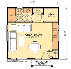 Pool House Guest House Floor Plan