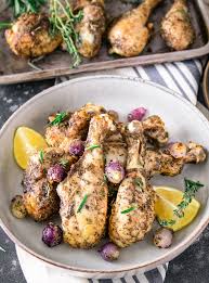 Oven baked chicken legs are a simple dinner the whole family will love. Baked Herb Chicken In Mealthy Crisplid Ruchiskitchen