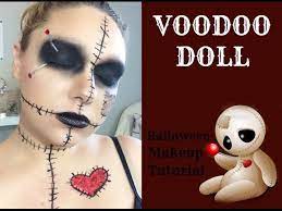 voodoo doll halloween makeup tutorial