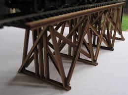 Modular Wooden Trestle Bridge Kit