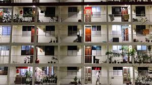 singaporeans live in government built flats