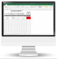 free editable check register template
