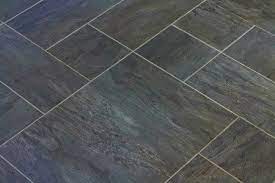 repair a scratched slate floor tile
