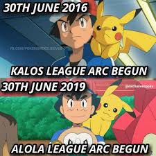 Pokémon Club - Exactly 3 Years ago On this day The Kalos league arc begun  and Today the Alola League Arc Begun. Will the Alola league manage to Top  the Kalos league ?