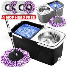 360 spin mop bucket set 4 x refill