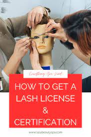 how to get a lash license