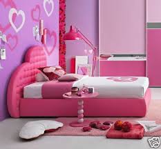 Camere da sogno per ragazze. Letto Cuore Piazza E Mezza Bambina Imbottito Ecopelle Rosa Bianco 120 Ebay