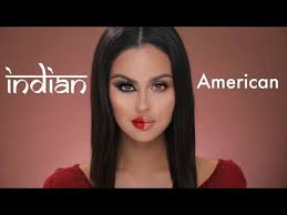 american vs indian makeup tutorial
