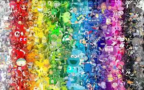 ✓ free for commercial use ✓ high quality images. Taste The Rainbow Of Pop Culture Cartoon Wallpaper Abstract Artwork Artwork