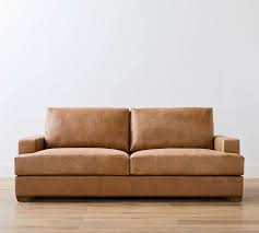 Canyon Square Arm Leather Sofa