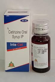 cetirizine syrup 5 mg inte cet