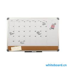 Combination Calendar Whiteboards With