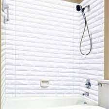 From Plain To Beautiful In Hours 133 Vista Kit Vista Tub And Shower Wall Panels Surround Gloss White 96 Square Feet