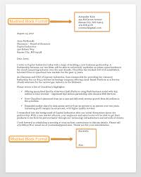 Sample Business Letter Format 75 Free Letter Templates Rg