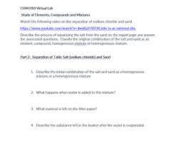 chm 010 virtual lab study of elements