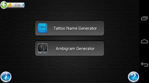 With our online font generator for tattoos, you've got over 150 fonts to choose from, instantly! Tattoo Name Design Generator For Android Apk Download