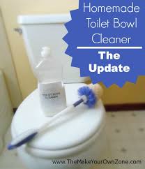 homemade toilet bowl cleaner the update