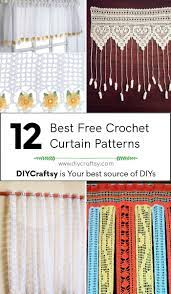 15 free crochet curtain patterns