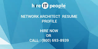 Network Architect Resume Profile Hire It People We Get