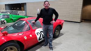 It was a clash of automotive titans. Ford V Ferrari Race Cars From Film Come To Autorama In Detroit
