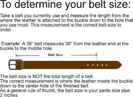 Genuine Leather Buckle Belt Black