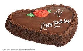 Happy Birthday Cake 47 Years Messageswishesgreetings Com gambar png
