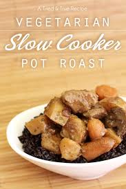 vegetarian slow cooker pot roast