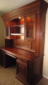 Antique solid wood console table/secretary desk. Hooker Villa Florence Computer Desk For Sale In Litchfield Park Az Offerup