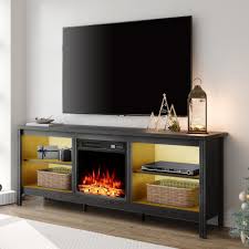 Wampat Fireplace Tv Stand For 80 Inch