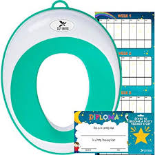 Potty Training Seat For Boys And Girls Toddler Potty Ring Fits Most Round And Oval Toilets Free Folding Toilet Training Chart Kids Toilet