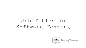 job les in software testing