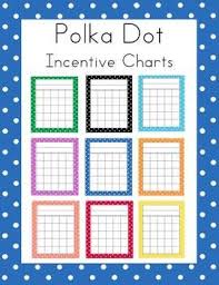 Polka Dot Incentive Charts Free Sticker Chart Polka Dot