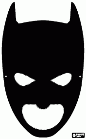 Gotham city wstrząsa seria zagadkowych morderstw. Kolorowanka Maska Batmana Rysunek Do Druku Maska Batmana