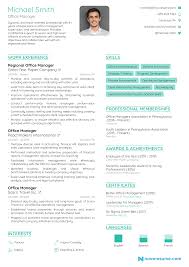 Microsoft word resume templates that you can easily download to your computer, edit to resume templates are handy tools for job seekers for a number of reasons. Office Manager Resume Samples How To Guide For 2021