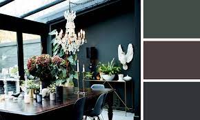 how to decorate with dark paint colours