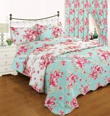 Fl Pattern 7pcs Bedspread Quilt Set