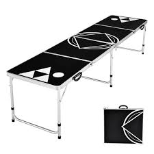 Gymax 8 Ft Beer Pong Table Portable