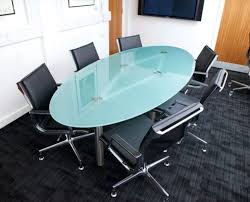Glass Tables Unique Meeting Boardroom