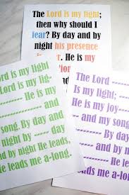 The Lord Is My Light Hymn Flip Chart Come Follow Me Lord