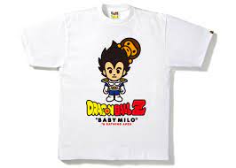 To anybody that want beef r.i.p. Bape X Dragon Ball Z 11 Tee White