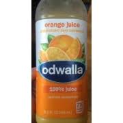 odwalla 100 orange juice calories