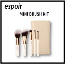 espoir mini brush kit with pouch
