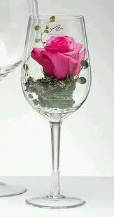 10 A Rose In Wine Glass 10 A Rose In