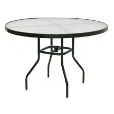 42 Round Dining Table With Acrylic Top