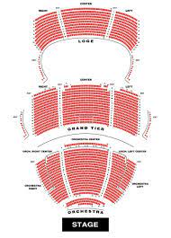 seating chart steven tanger center