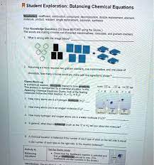 Balancing Chemical Equations Voary