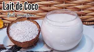 lait de coco fait maison homemade