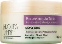 Check spelling or type a new query. Mascara Reconstrucao Total Jacques Janine 240g Delivery Cornershop By Uber Brasil